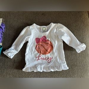 “Lucy” basketball shirt
